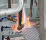 La máquina que suelda automática de la llama de la placa giratoria para el cobre parte el tacto 10s/pc de la producción