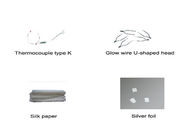 Papel seda del IEC, materiales consumibles de la prueba del alambre del resplandor/accesorios para flamear