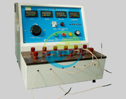 IEC60884-1 Tester de toma de corriente de enchufe Tester de aumento de temperatura de alta precisión 6 estaciones de trabajo