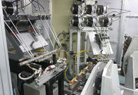 La llama automática rotatoria de la placa giratoria de la máquina de 8 estaciones que suelda suelda el equipo para el cambiador de calor de cobre 45s/pc
