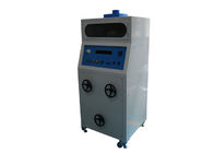 Equipo de prueba de la inflamabilidad IEC60950/operación actual pesada del botón del probador de la ignición con el respiradero del humo