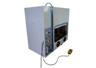 Probador ardiente horizontal ISO9772-2001/UL94 de la espuma del equipo de prueba de la inflamabilidad