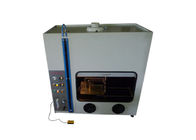 Probador ardiente horizontal ISO9772-2001/UL94 de la espuma del equipo de prueba de la inflamabilidad