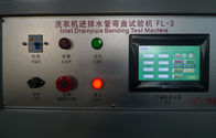 Equipo de la prueba de flexión del tubo de desagüe de la entrada del control del PLC GB/T4288-2008 para la lavadora