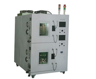 Equipo de prueba de la batería IEC60068-2, cámara alta-baja de dos capas de la temperatura del control de PCL