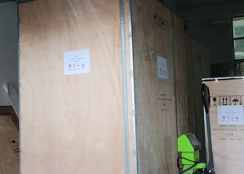Las últimas noticias de la compañía alrededor Envío del equipo de prueba de la prenda impermeable IEC60529