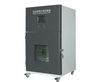Vertical Pressure Structure Battery Crush Nail Penetration Test Equipment High Efficiency