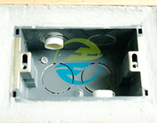 Equipo de ensayo IEC60669 Prueba de aumento de temperatura de madera Caja oculta Caja de montaje de descarga