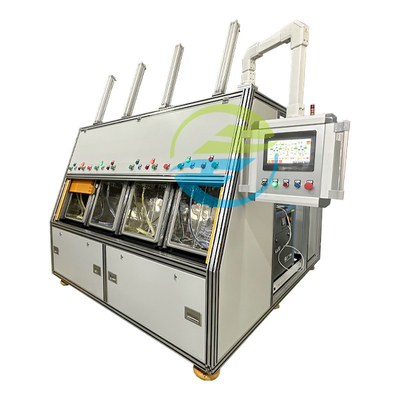 Buen precio Cuatro cámaras Sistema de detección de fugas de hidrógeno y nitrógeno para compresor de aire acondicionado de automóviles en línea