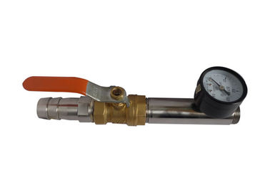 Buen precio El chorro de agua del PDA del equipo de prueba de la protección del ingreso de IEC60529 IPX5 IPX6 equipa con inyector el diámetro 6.3m m/12.5m m en línea