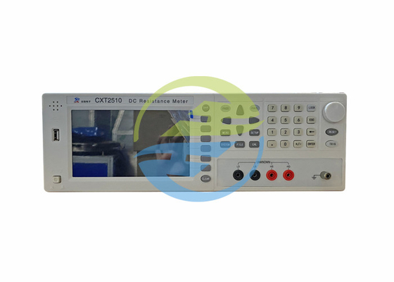 0.01uΩ - exactitud 0,02% de Resistance Meter Basic del conductor del equipo de prueba del cable 10MΩ