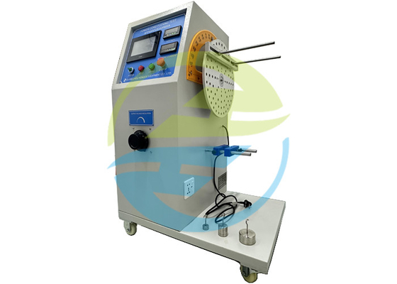 Aparato de ensayo de flexión para cables de alimentación Equipo de ensayo de electrodomésticos Una estación