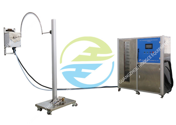 Buen precio IPX3 / IPX4 Pruebas de agua de rociado y salpicaduras IP R800 tubo oscilante en línea