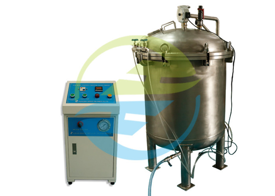 Equipo de ensayo IP IPX8 Tanque de presión para ensayo de inmersión en agua con cuerpo de tanque de acero inoxidable