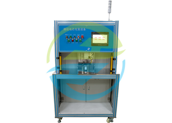 Buen precio Equipo de carga de helio con células cilíndricas y de ensayo de fugas de helio para vehículos eléctricos en línea