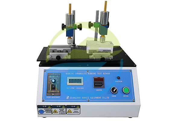 Buen precio Equipo de ensayo IEC 60884 para ensayo de durabilidad de marcado con velocidad de ensayo de 5-60 veces / min en línea
