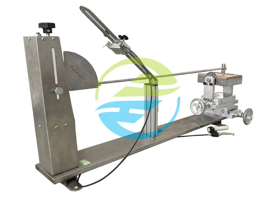 Buen precio IEC 60884-1 Equipo de ensayo de impacto Aparato de ensayo de martillo de péndulo con varias alturas de caída en línea