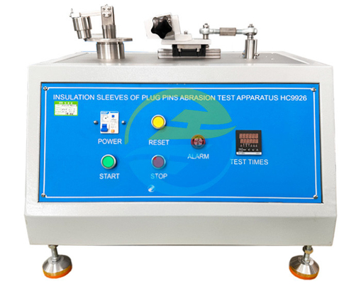Buen precio HC9926 Proyector de abrasión de capas de aislamiento de enchufe Equipo de prueba IEC 999,999 ciclos 4N Presión de precisión Guardia de seguridad de electrodomésticos inteligentes en línea