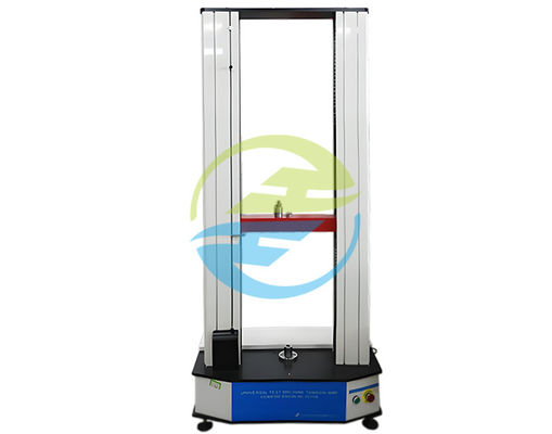 Buen precio Máquina de ensayo de resistencia a la tracción universal de alta precisión con capacidad de 10 kN/20 kN/50 kN y precisión de desplazamiento de ± 0,5% para metal/plástico/cáñamo en línea