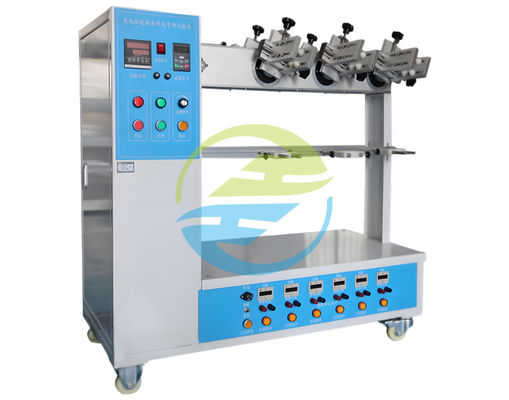 Buen precio EV Charging Connector Cable Tester with 0-60 Times/Min Swing Speed 0-180 Swing Angle and 6 Stations for Tensile Strength and Flex Durability Testing en línea