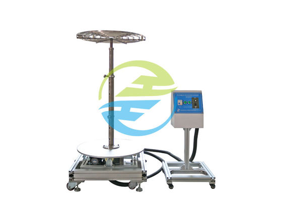 15 grados de la etapa del ingreso de la protección de equipo de prueba giratorio inclinable 1r/min Ø600mm para IPX1-IPX6