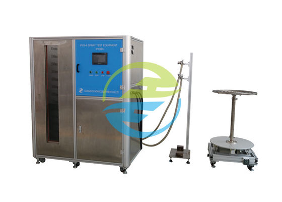 Buen precio El IEC 60529 IPX5-6 rocía el equipo de prueba con el tanque de la boca 500L de Φ6.3mm y de 12.5m m en línea