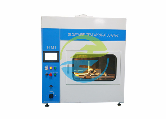 Buen precio IEC60695-2-13 brillan intensamente probador del alambre con el filamento que brilla intensamente del ± 0.04m m de Ф4mm en línea